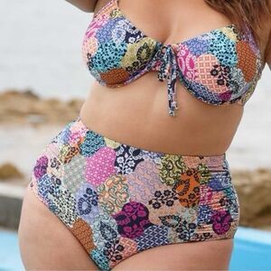 Artesands Salmagundi Botticelli High Waist Swim Bottoms US Plus Size 20 NEW NWT